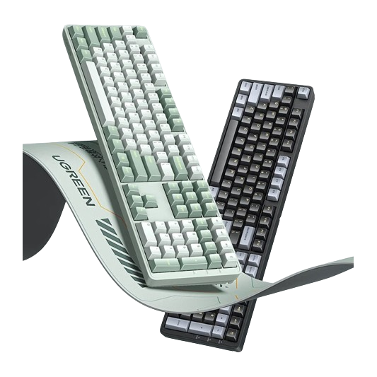 Laptop Extra Accessories - UGREEN Tastatur, mechanisch, kabelgebunden, Gaming-Tastatur, 108