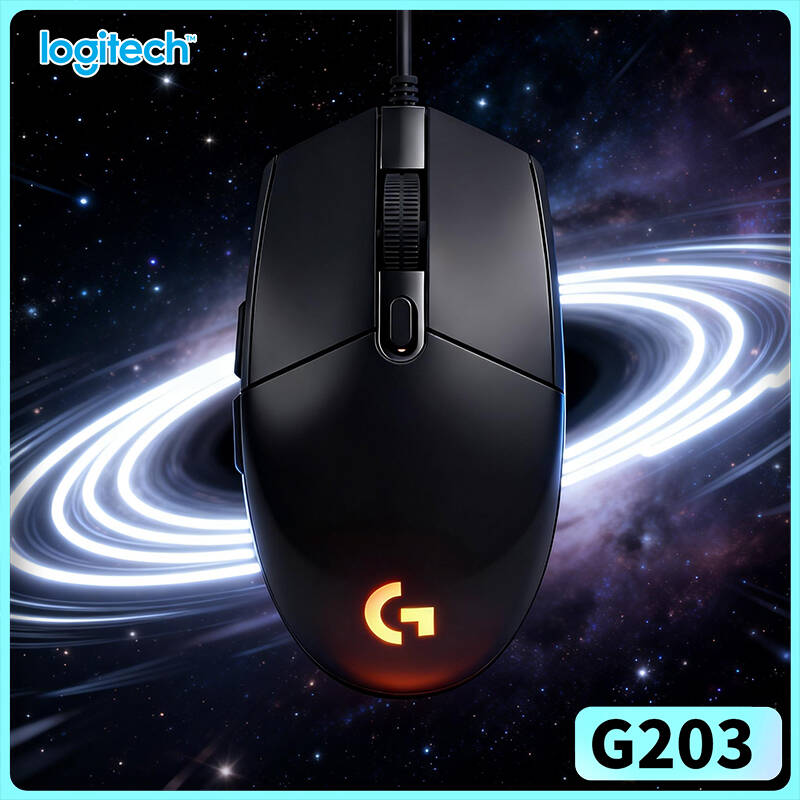 Logitech Mouse G203 - Logitech G203 Kabelgebundene Gaming-Maus 200-8000 DPI