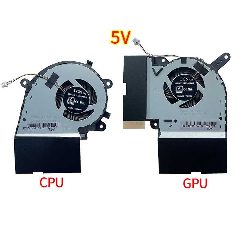 Laptop Accessories Asus - Neuer Laptop-CPU-GPU-Lüfter für ASUS G531G G531GW