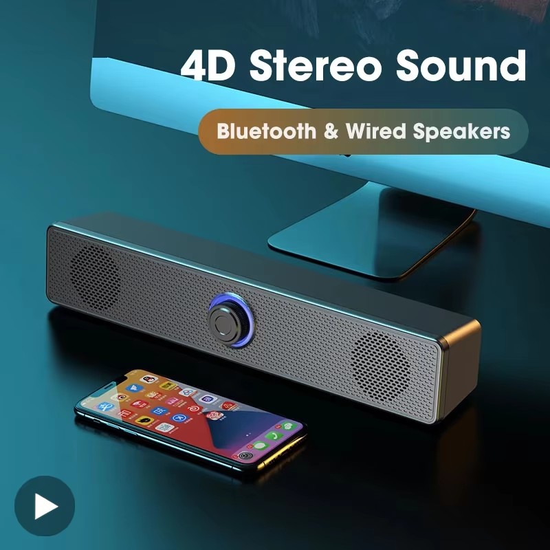 Musik-Soundbar Computer-Lautsp – Laptop Stand Portable Bewertung und Preis