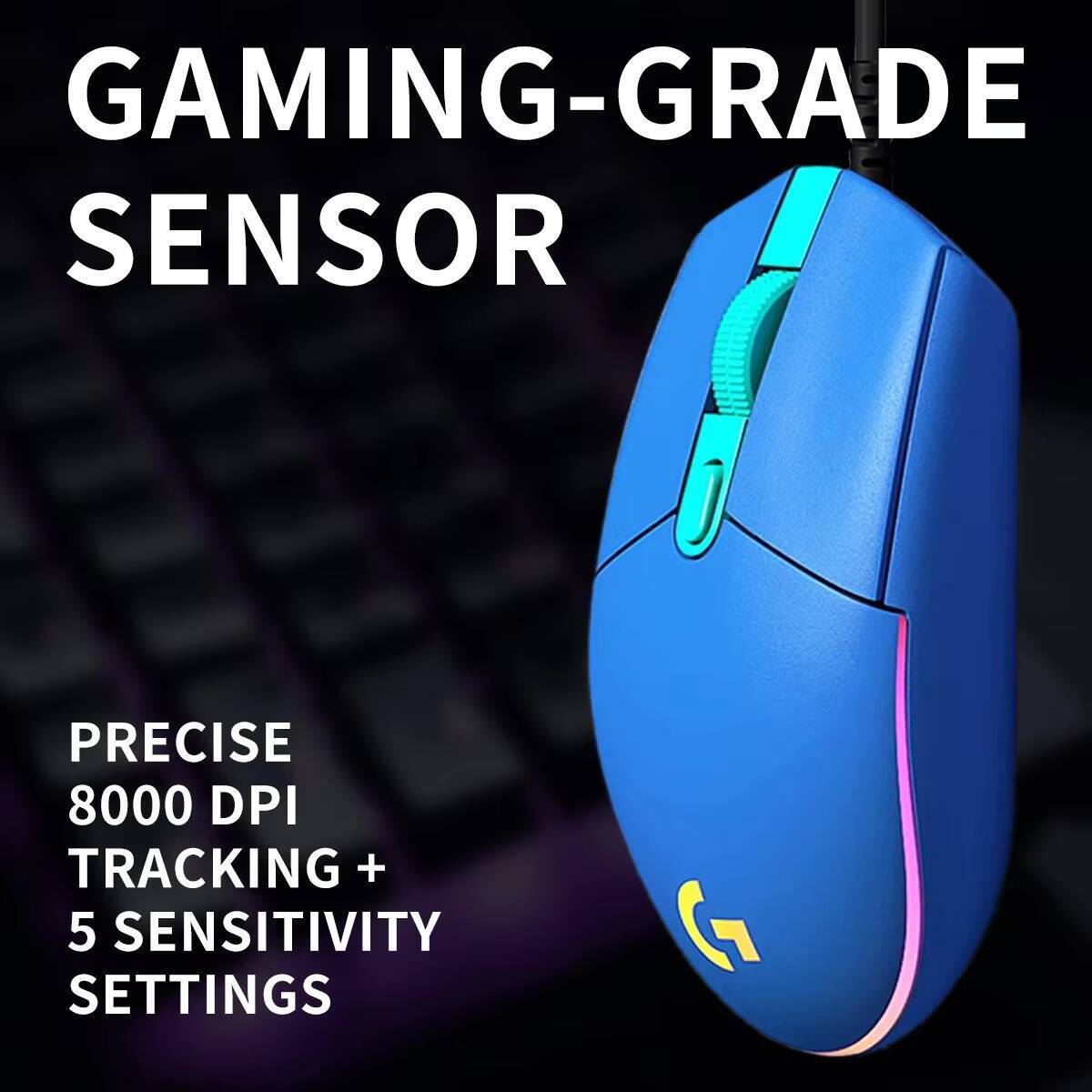 Logitech G203 LIGHTSYNC Gaming – Logitech Mouse G203 Bewertung und Preis
