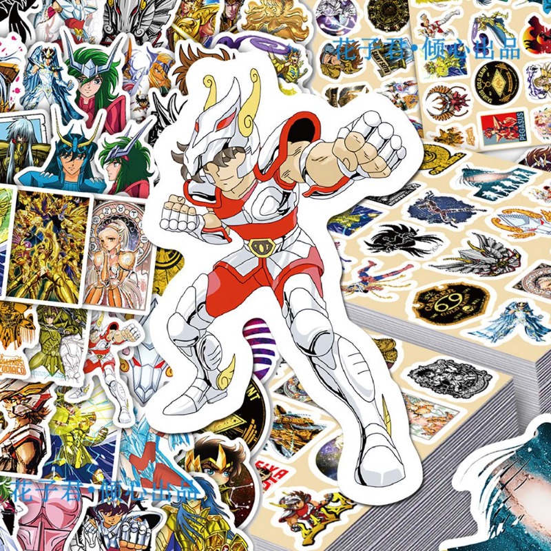 101 Stück Saint Seiya Anime-Au – Laptop Accessories Decoration Bewertung und Preis