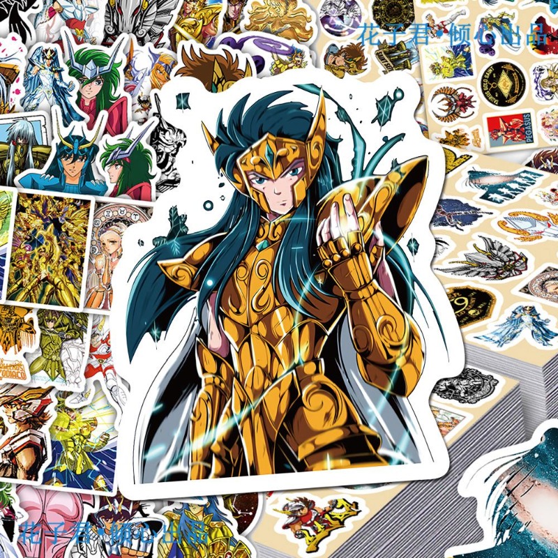 101 Stück Saint Seiya Anime-Au – Laptop Accessories Decoration Bewertung und Preis
