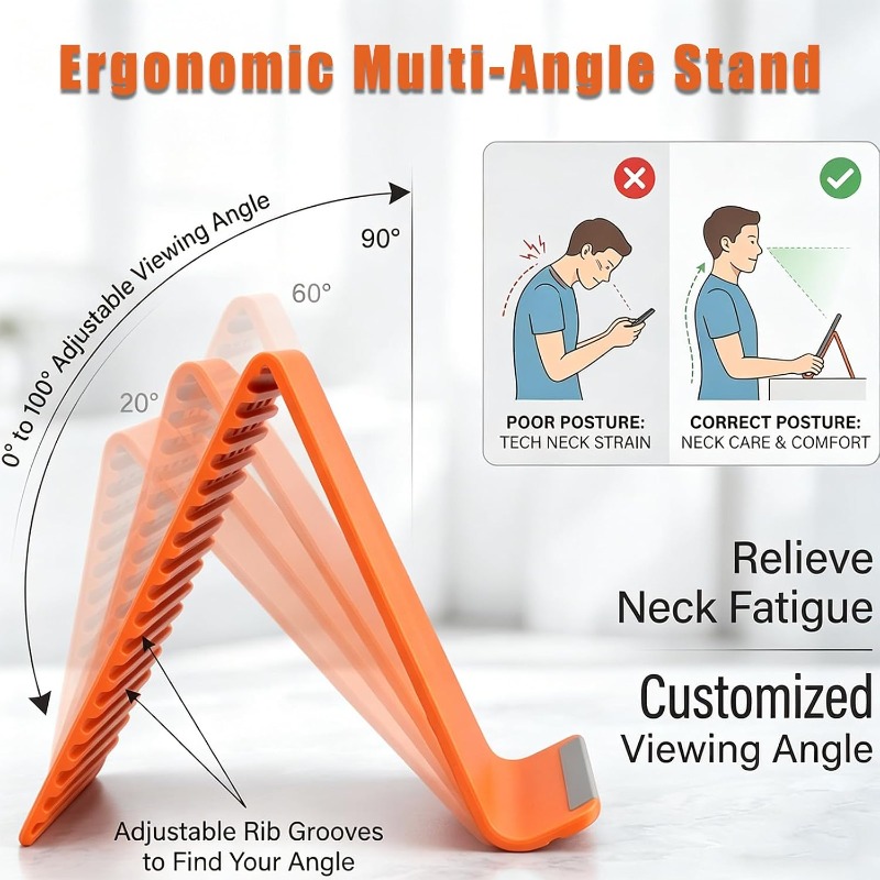 Flexibler, faltbarer Silikon-H – Laptop Stand Portable Bewertung und Preis