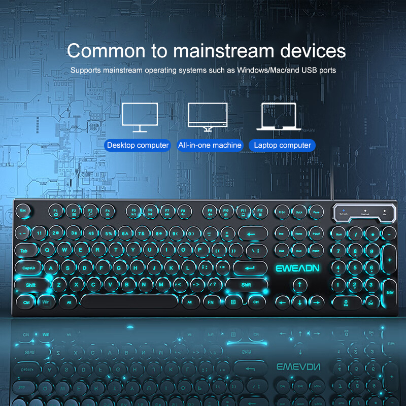 EWEADN Schreibmaschinen-Gaming – Laptop Extra Accessories Bewertung und Preis