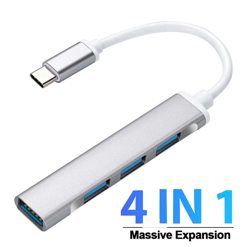 4-in-1 Typ-C Erweiterungs-Hub  – Laptop Accessories Gadgets Bewertung und Preis