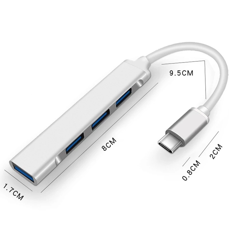 4-in-1 Typ-C Erweiterungs-Hub  – Laptop Accessories Gadgets Bewertung und Preis