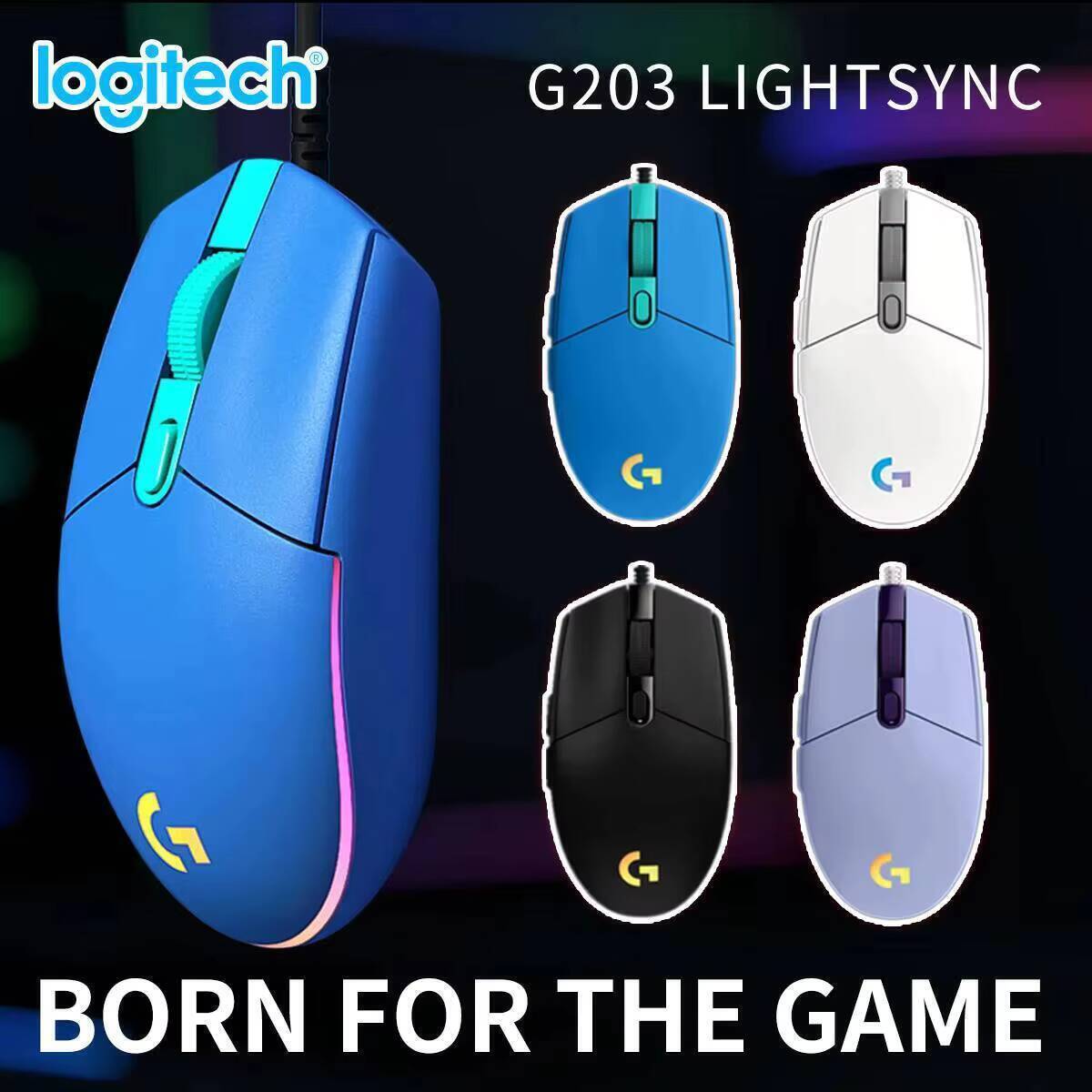 Logitech G203 LIGHTSYNC Kabelg – Logitech Mouse G203 Bewertung und Preis