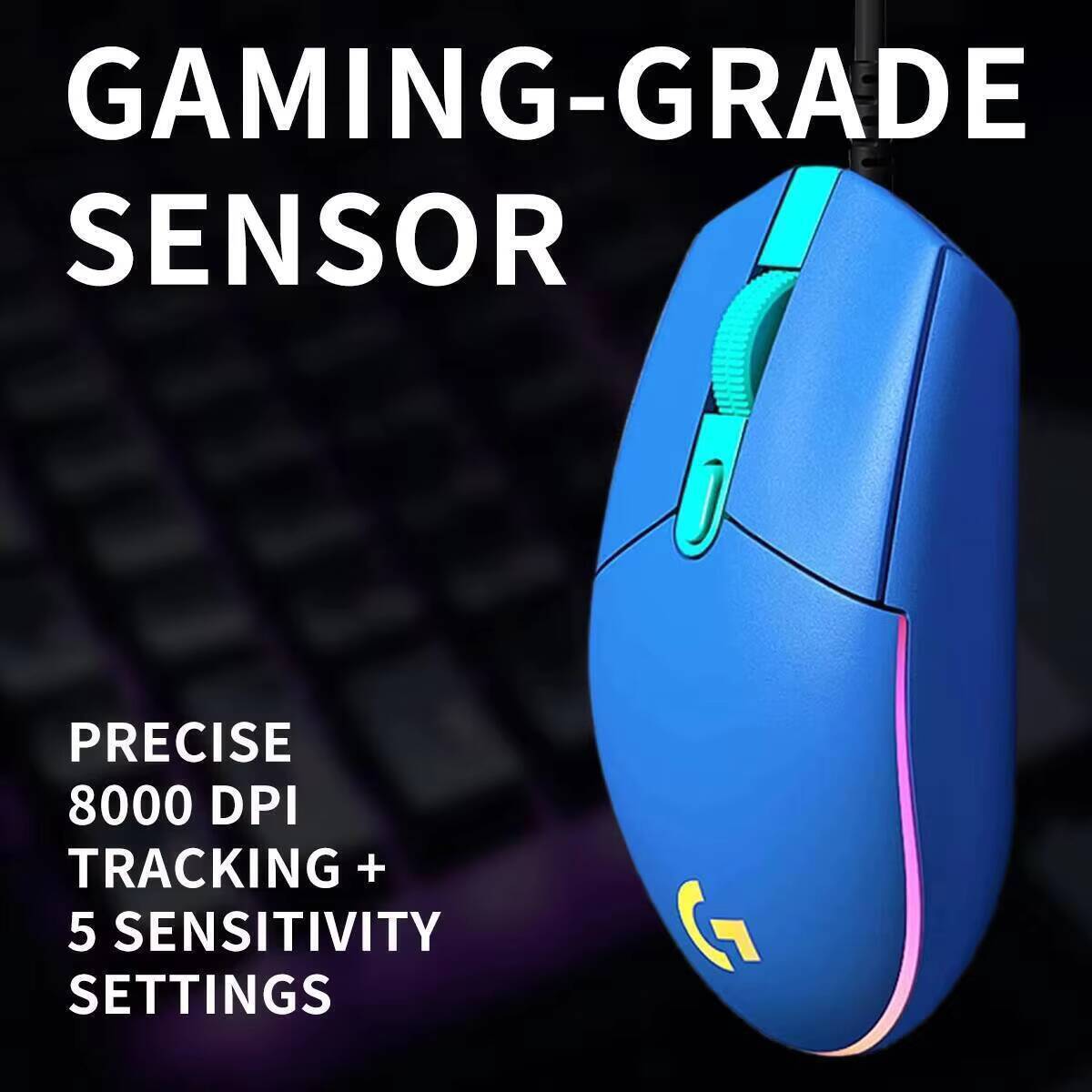 Logitech G203 LIGHTSYNC Kabelg – Logitech Mouse G203 Bewertung und Preis