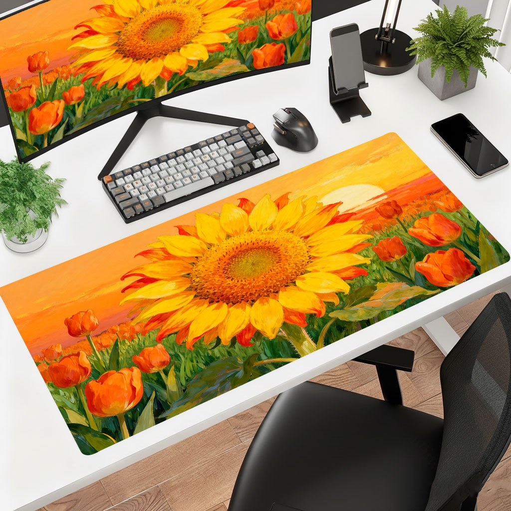 Brand Yellow Sunflower Mauspad – Laptop Accessories Brand Bewertung und Preis
