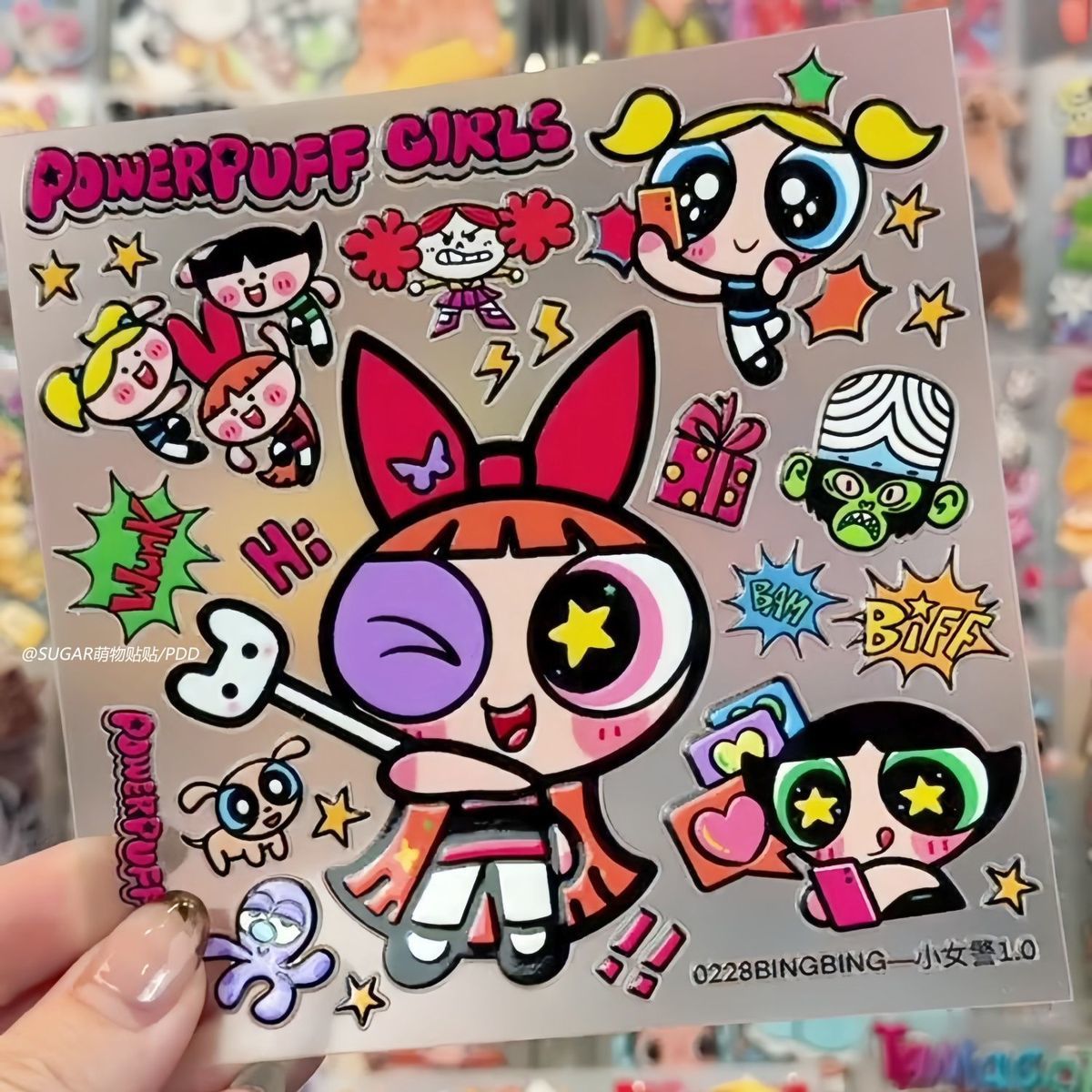 Kawaii Powerpuff Girl Charakte – Laptop Accessories Decoration Bewertung und Preis