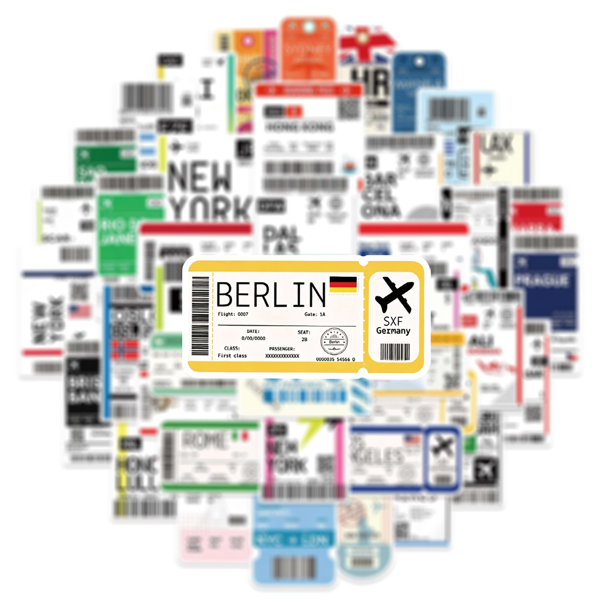 50 Stück Flugticket- und Bordk – Laptop Accessories Cool Bewertung und Preis