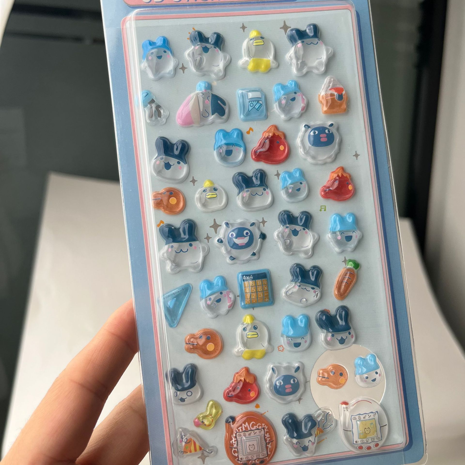 Niedliche Tamagotchi 3D Puffy  – Laptop Accessories Decoration Bewertung und Preis