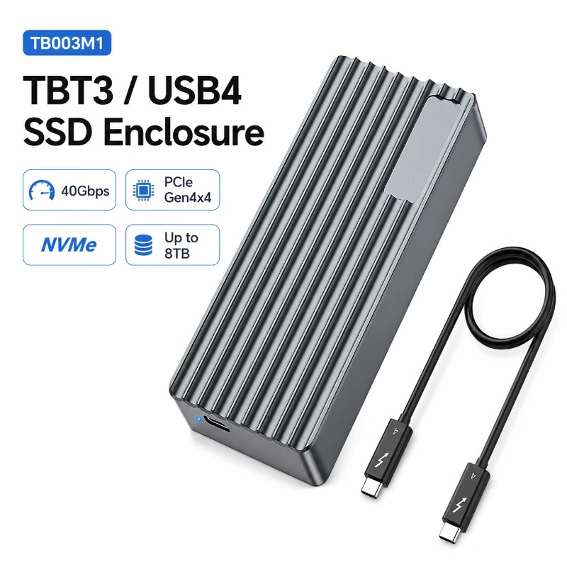 TBT3/USB4 M.2 NVMe SSD-Gehäuse – External Nvme Ssd Bewertung und Preis