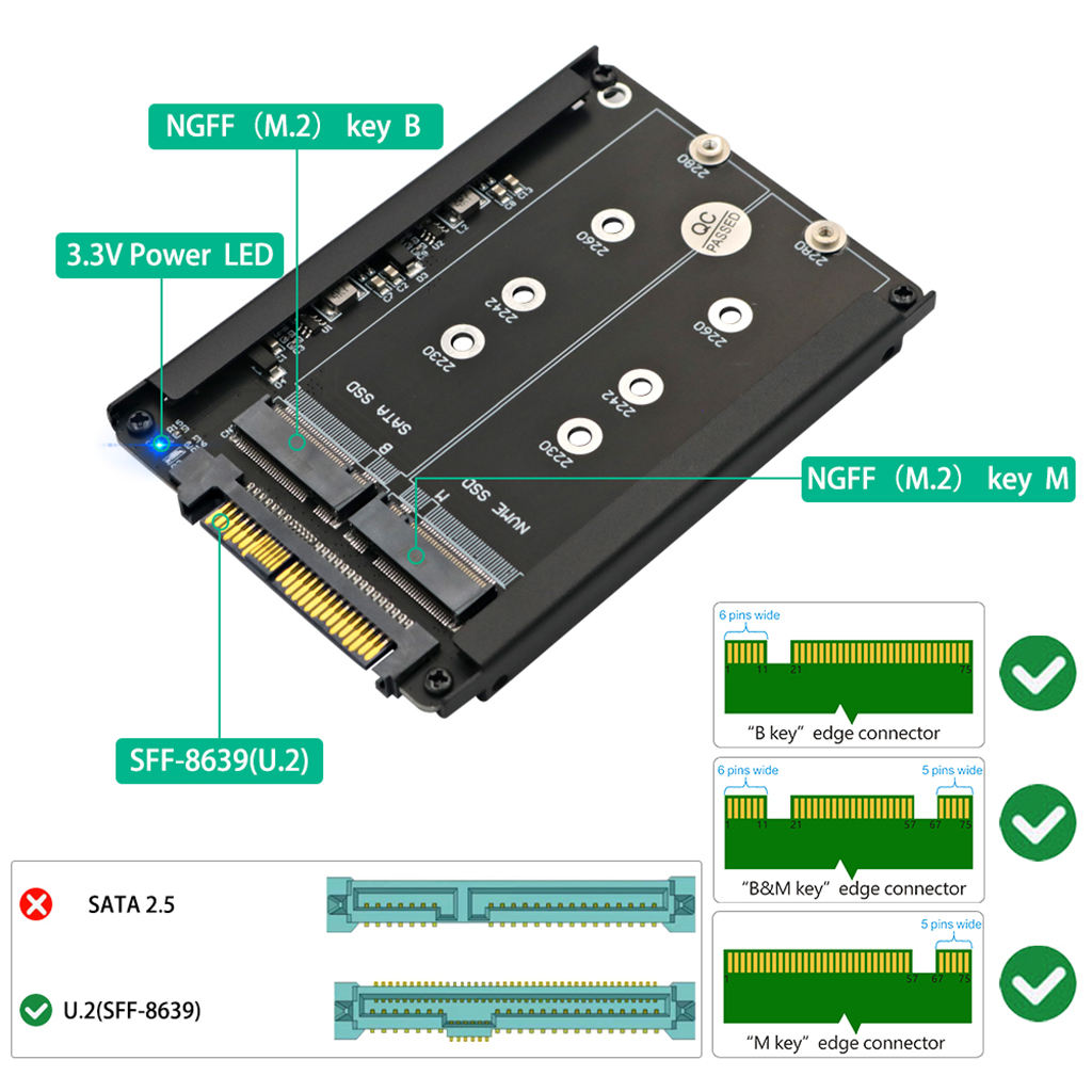 Adapter SSD M2 SSD zu Adapter  – External Nvme Ssd Bewertung und Preis